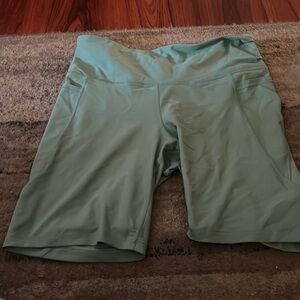 teal old navy shorts